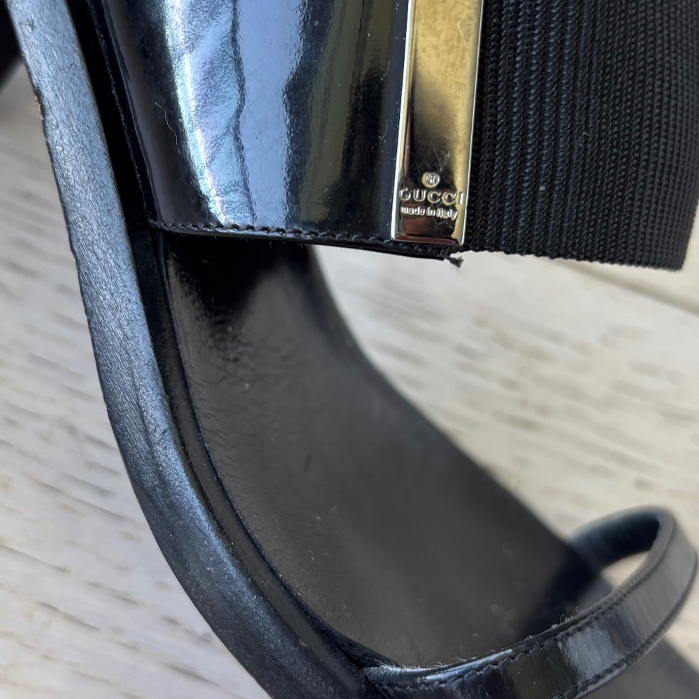 GUCCI Strappy chunky heels - Picture 5 of 8
